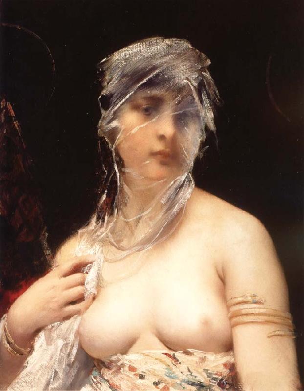 Henri Lucien Doucet Beauty of Harem oil painting picture